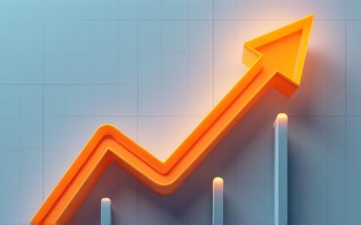 Upward trending graph symbolizing performance improvement.